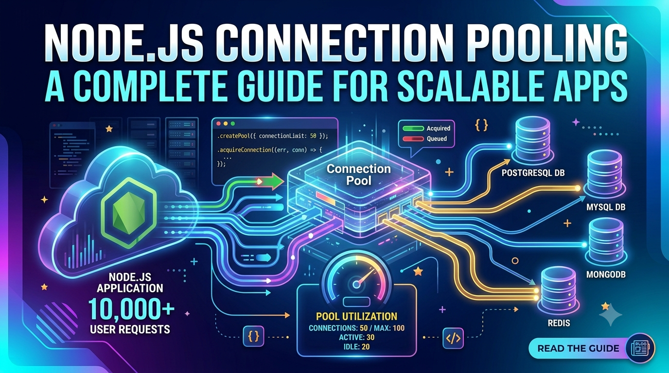Node.js Database Connection Pooling: A Complete Guide for Scalable Apps