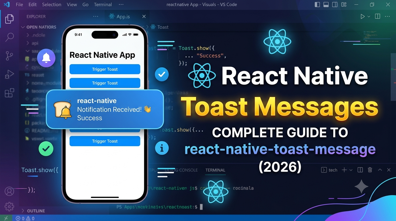 React Native Toast Messages: Complete Guide to react-native-toast-message (2026)